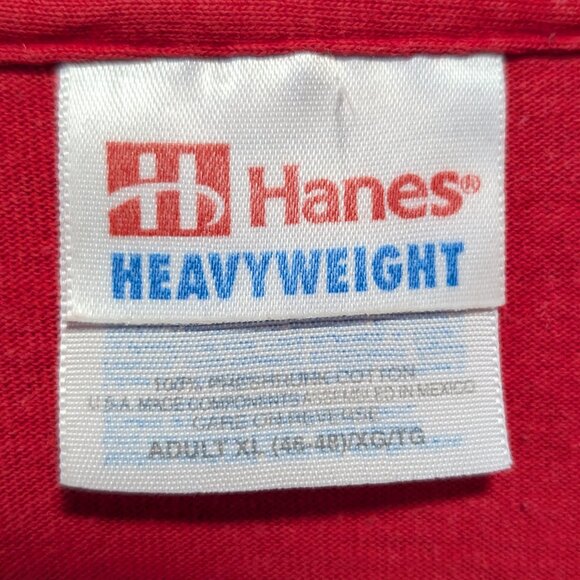 WWF Raw Is War Molson Export Sponsored Promo T-Shirt Hanes Tag, X-Large - Picture 3 of 3